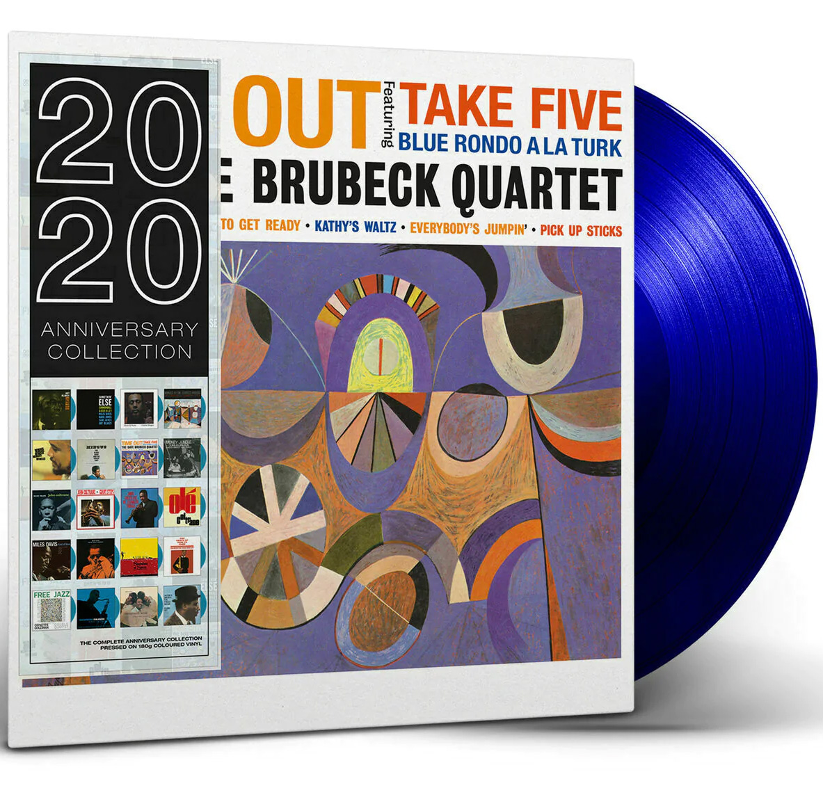 The Dave Brubeck Quartet. Time Out (LP) (180g) (Blue Vinyl)