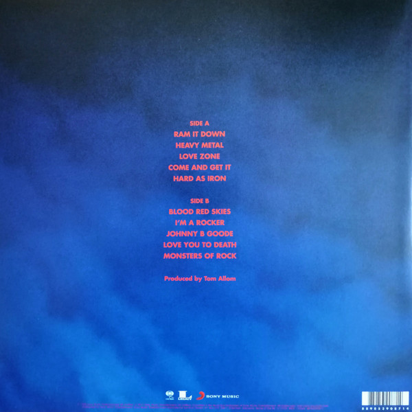 Judas Priest. Ram It Down (LP) — изображение 2