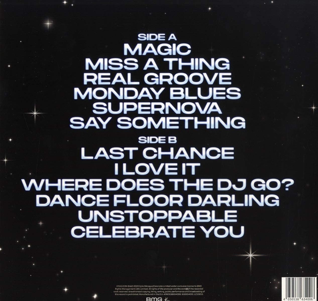 Kylie Minogue. Disco (LP) — изображение 2