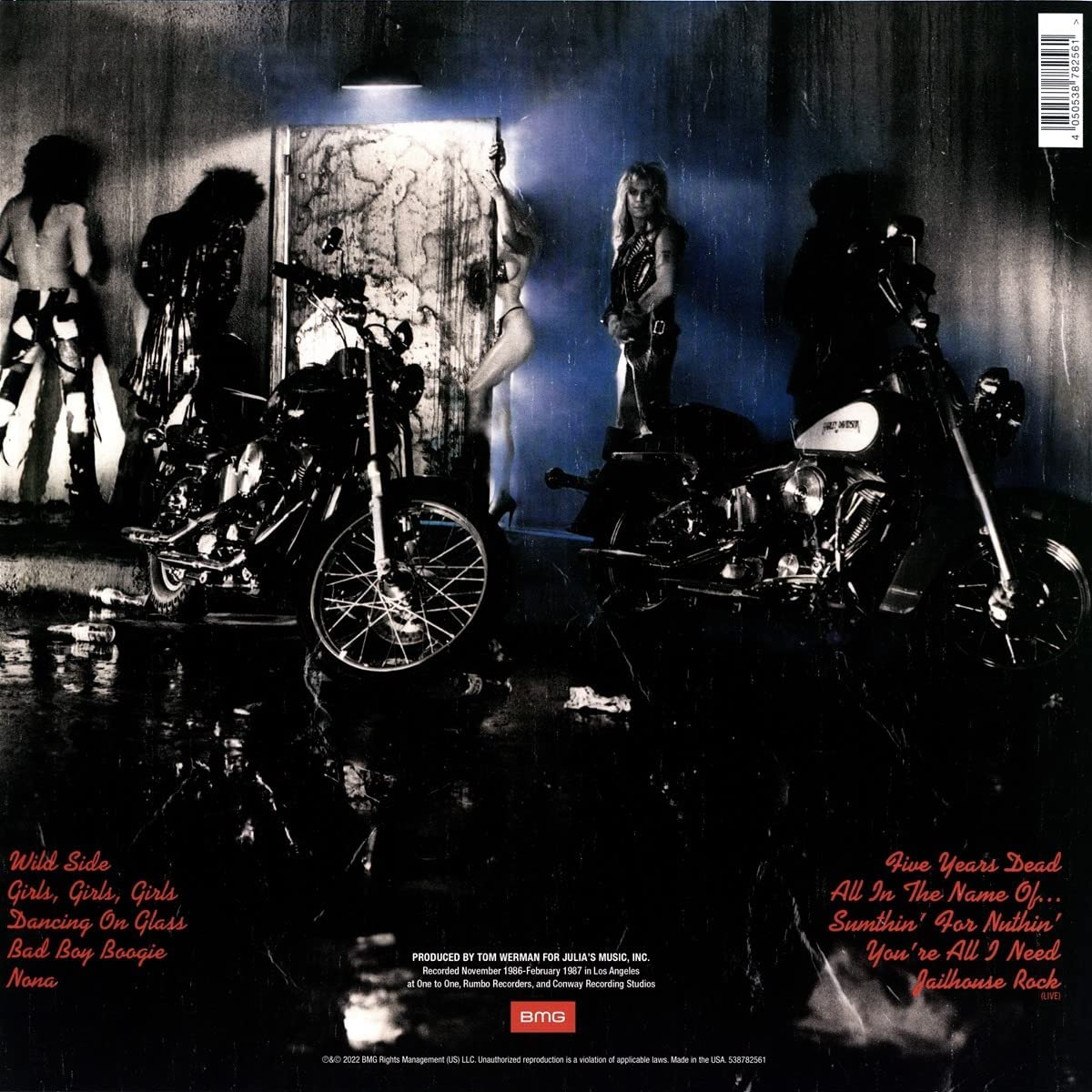 Mötley Crüe. Girls, Girls, Girls (40th Anniversary Remaster) (LP) — изображение 2