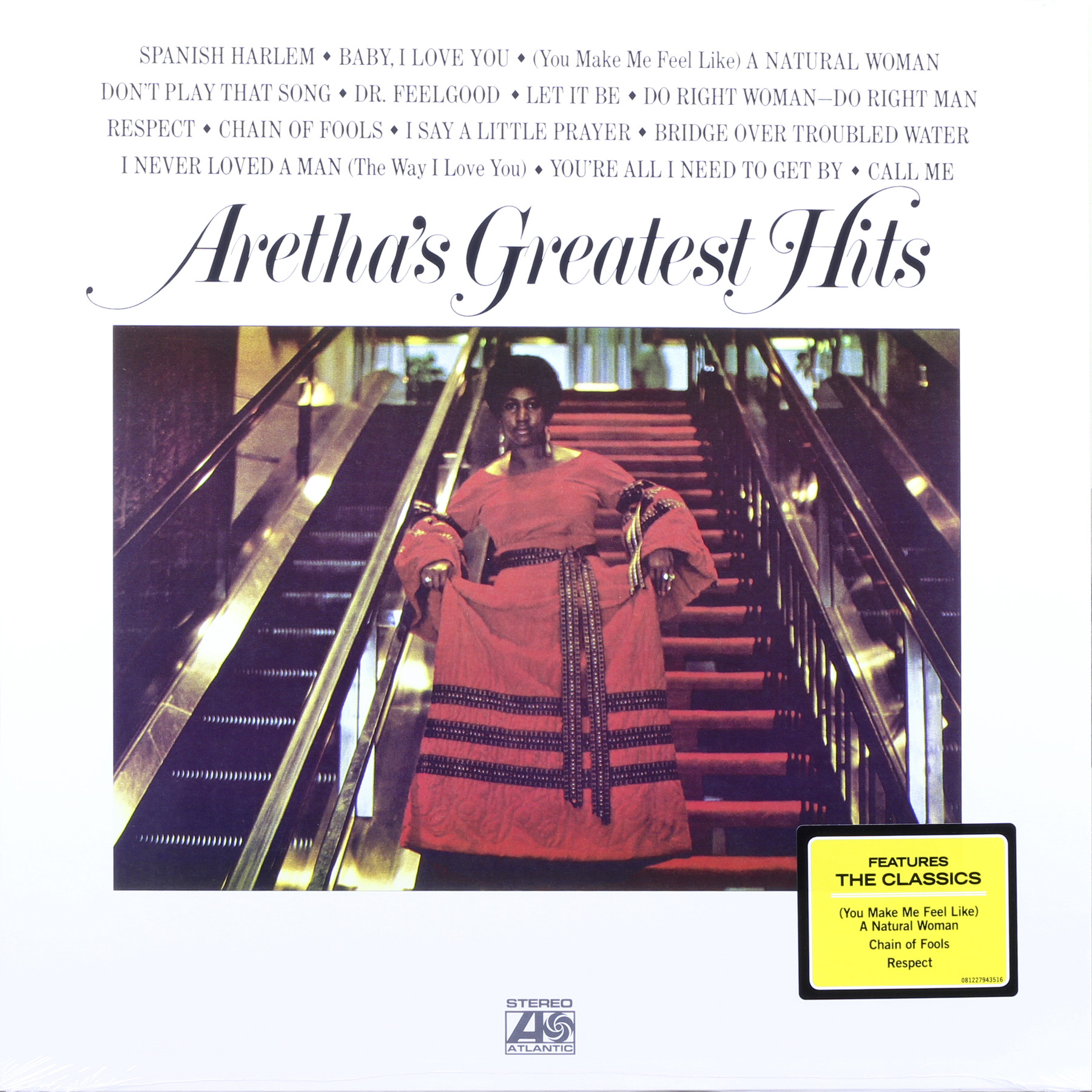 Aretha Franklin. Aretha's Greatest Hits (LP)