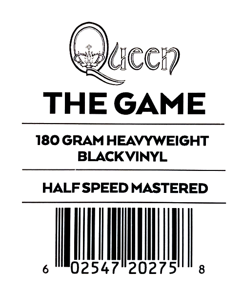 Queen. The Game (LP) 180g, Remastered — изображение 2