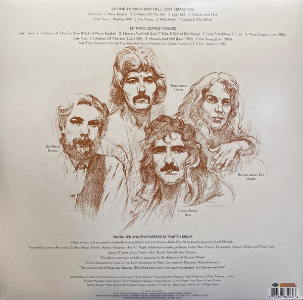 Black Sabbath. Heaven And Hell (2LP), Remastered — изображение 2