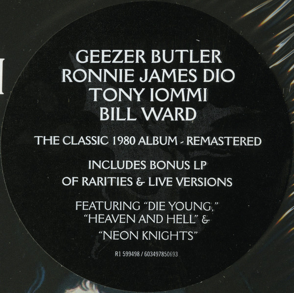 Black Sabbath. Heaven And Hell (2LP), Remastered — изображение 3