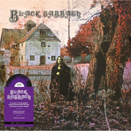 Black Sabbath. Black Sabbath (LP) Purple & Black Splatter, Limited Edition