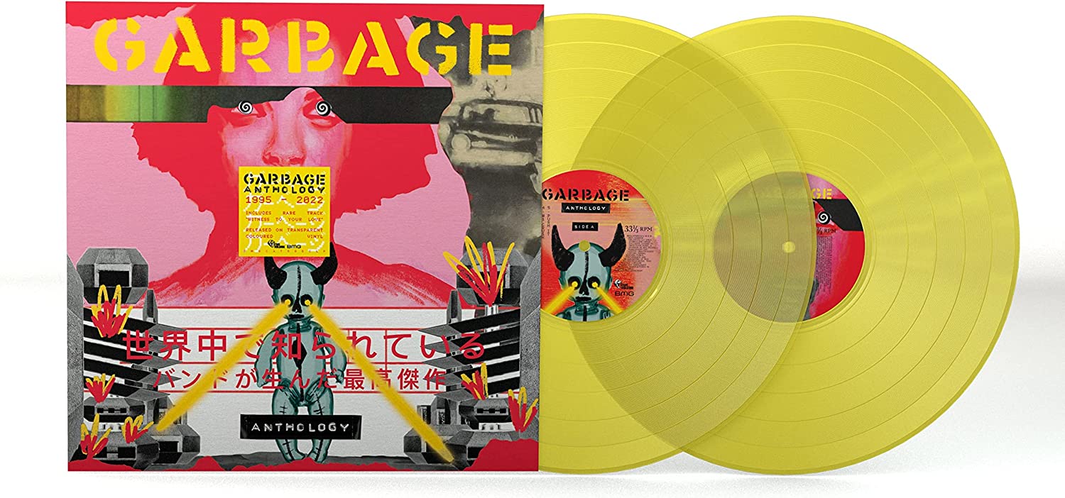 Garbage. Anthology (2LP) Yellow Transparent — изображение 2