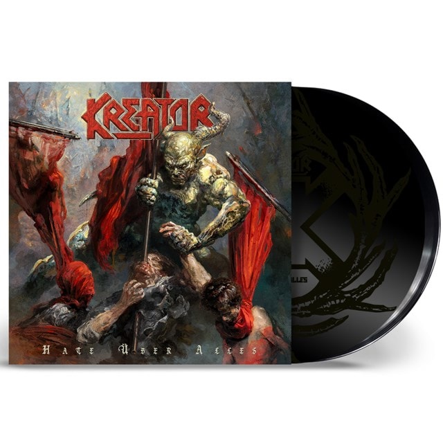 Kreator. Hate Uber Alles (2LP), Etched — изображение 2