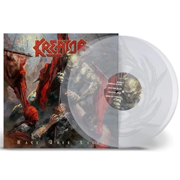 Kreator. Hate Uber Alles (2LP) Transparent, Etched, Limited Edition — изображение 2