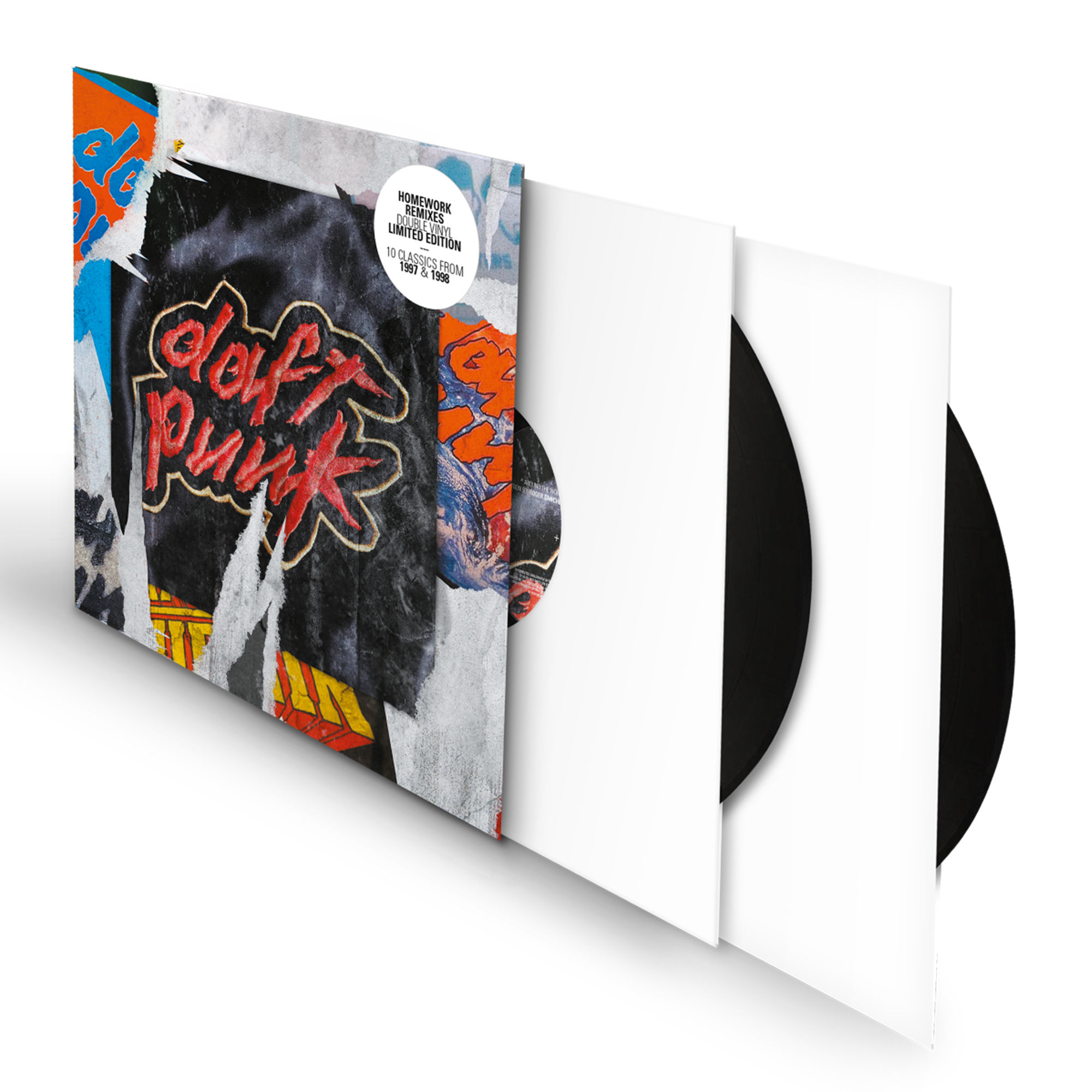 Daft Punk. Homework Remixes (2LP), Limited Edition — изображение 2