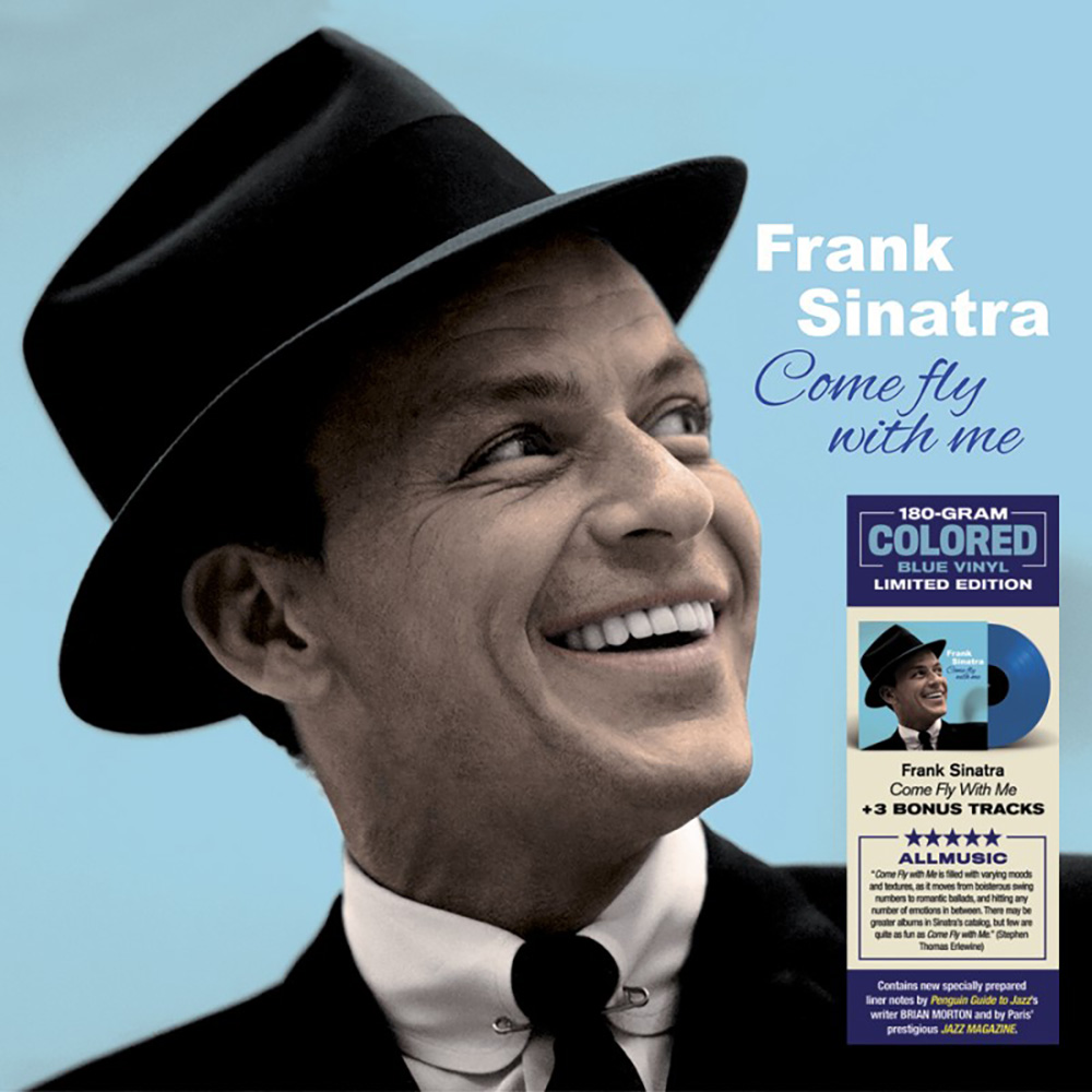 Frank Sinatra. Come Fly With Me (LP) Blue, Limited Edition