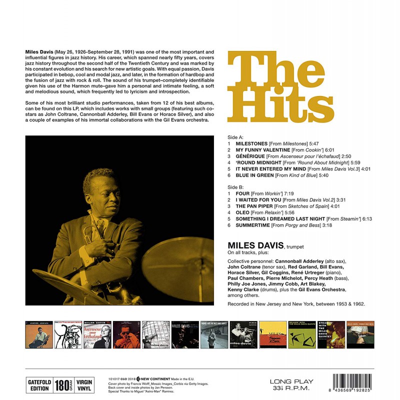 Miles Davis. The Hits (LP) — изображение 2