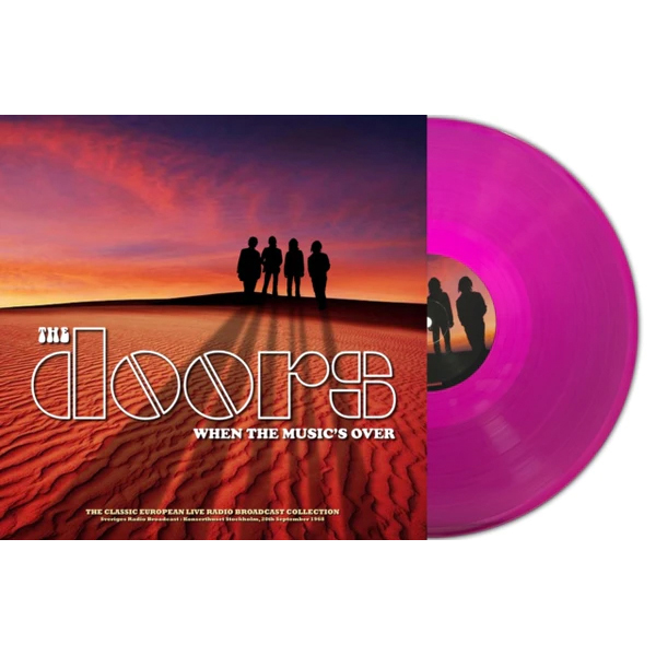 The Doors. When The Music's Over (LP) Violet — изображение 2