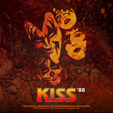 Kiss. Kiss´88 (LP) Orange Marble, Limited Edition