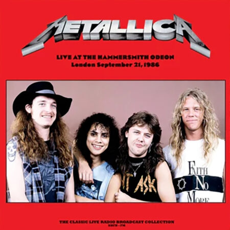 Metallica. Live At The Hammersmith Odeon (London September 21, 1986) (LP) Red, 180g