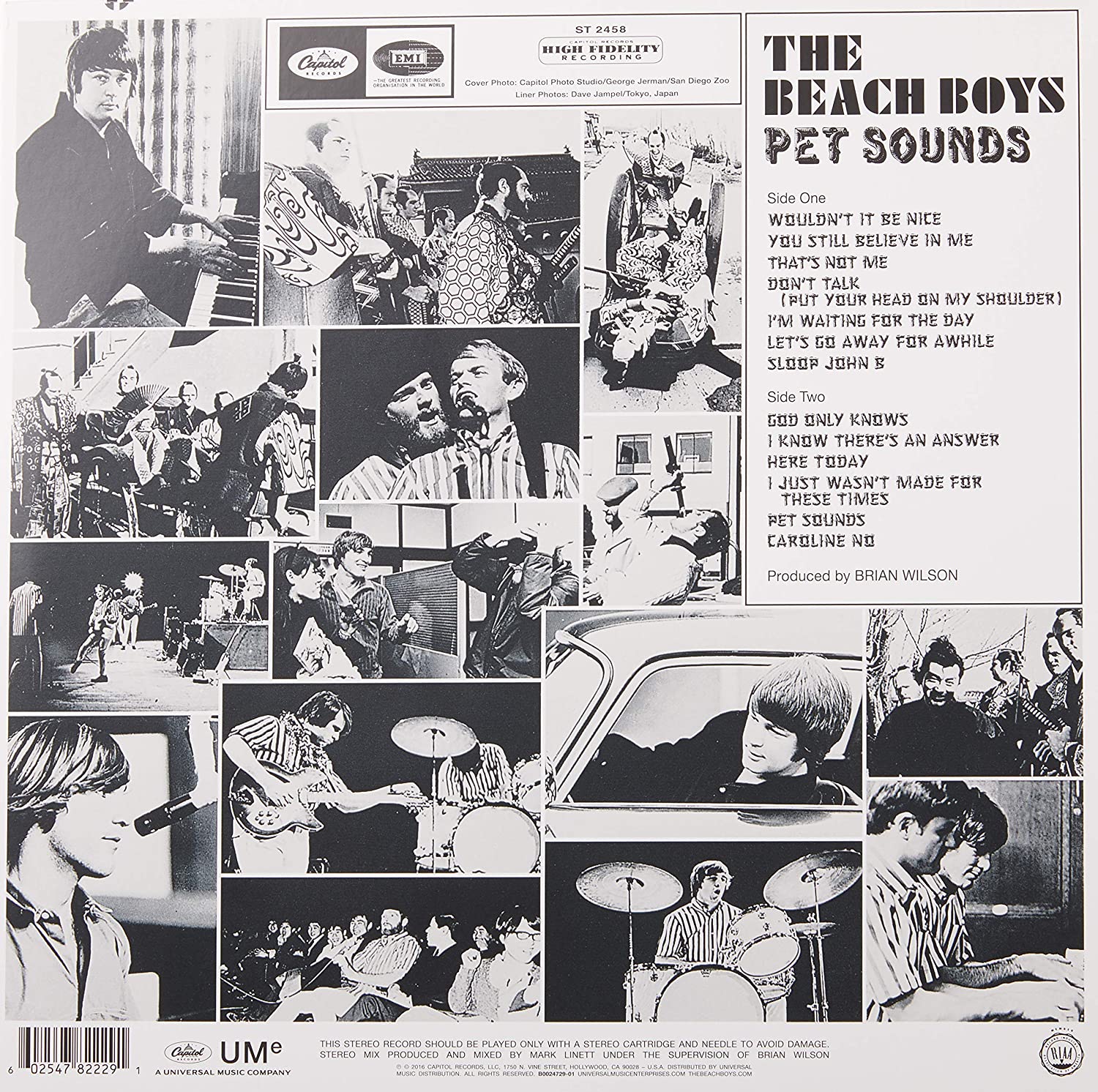 The Beach Boys. Pet Sounds (LP) 180g, 50th Anniversary — изображение 2