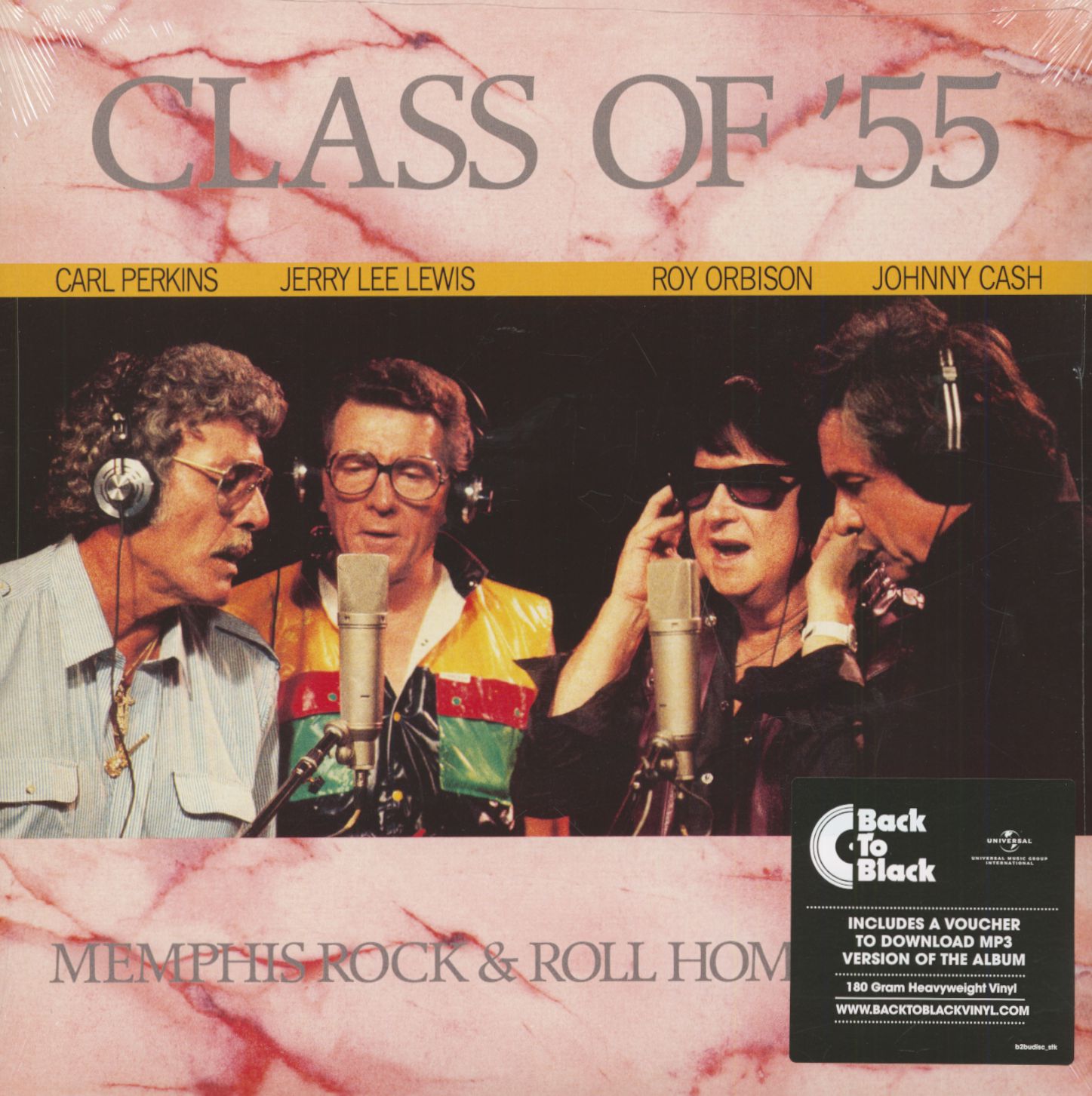 Carl Perkins, Jerry Lee Lewis, Roy Orbison, Johnny Cash. Class Of '55: Memphis Rock & Roll Homecoming (LP)