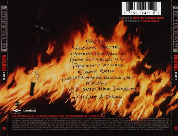 Pantera. Reinventing The Steel (CD) — изображение 2
