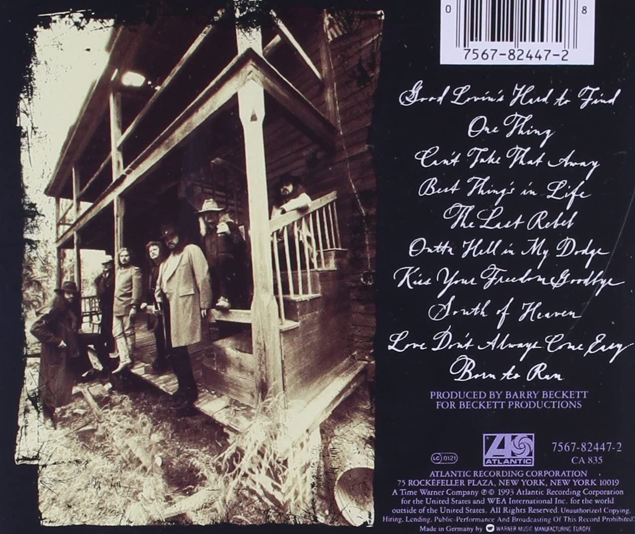 Lynyrd Skynyrd. The Last Rebel (CD) — изображение 2