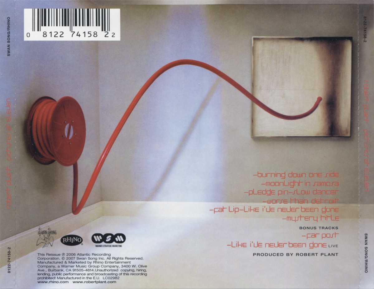 Robert Plant. Pictures At Eleven (CD) (Remastered) — изображение 2