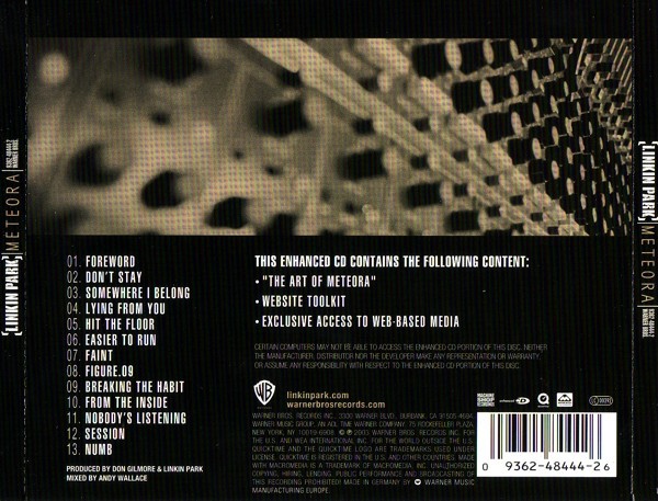 Linkin Park. Meteora (CD) — изображение 2