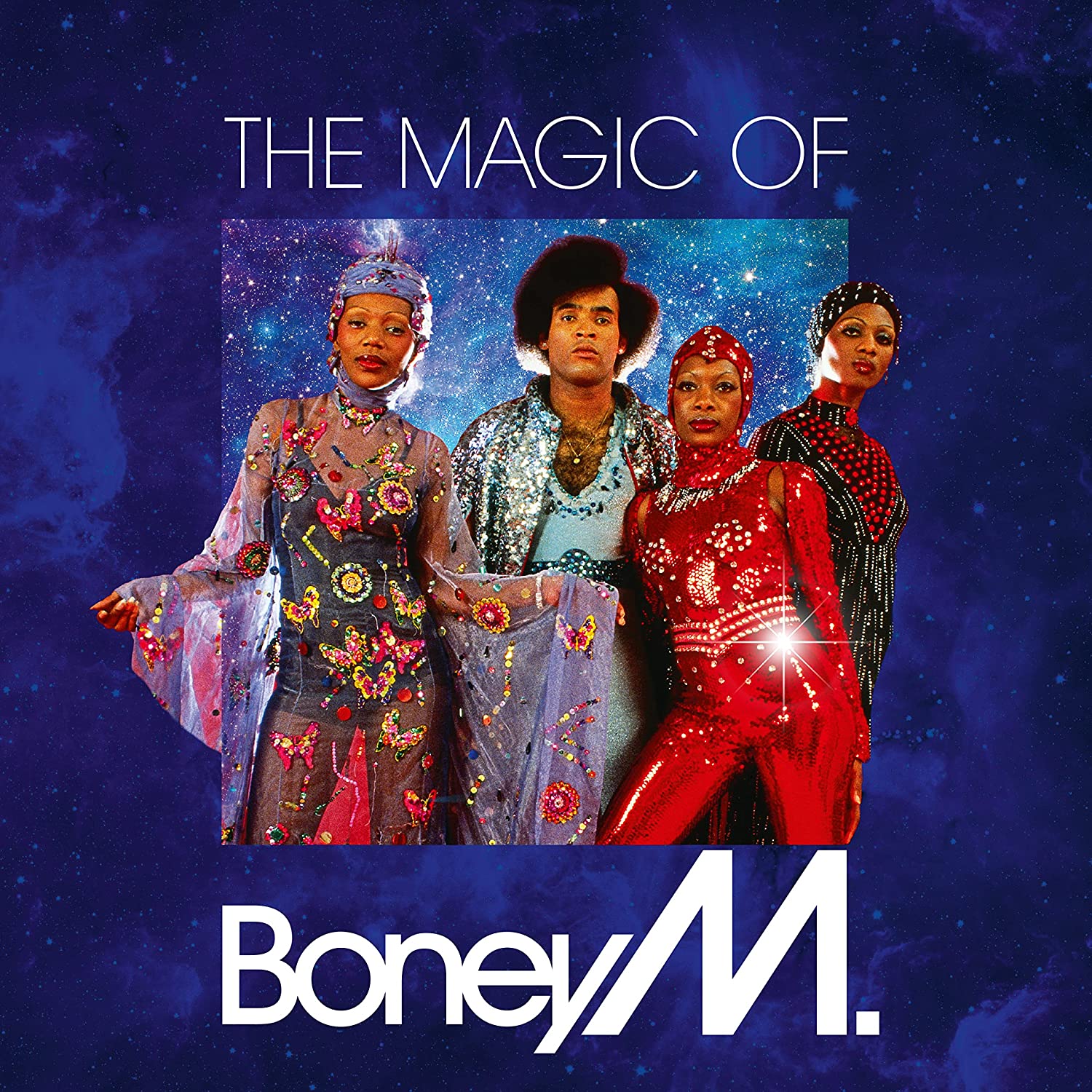 Boney M. The Magic Of Boney M. (Special Remix Edition) (2LP) Magenta Transparent & Blue Transparent, Gatefold — изображение 2