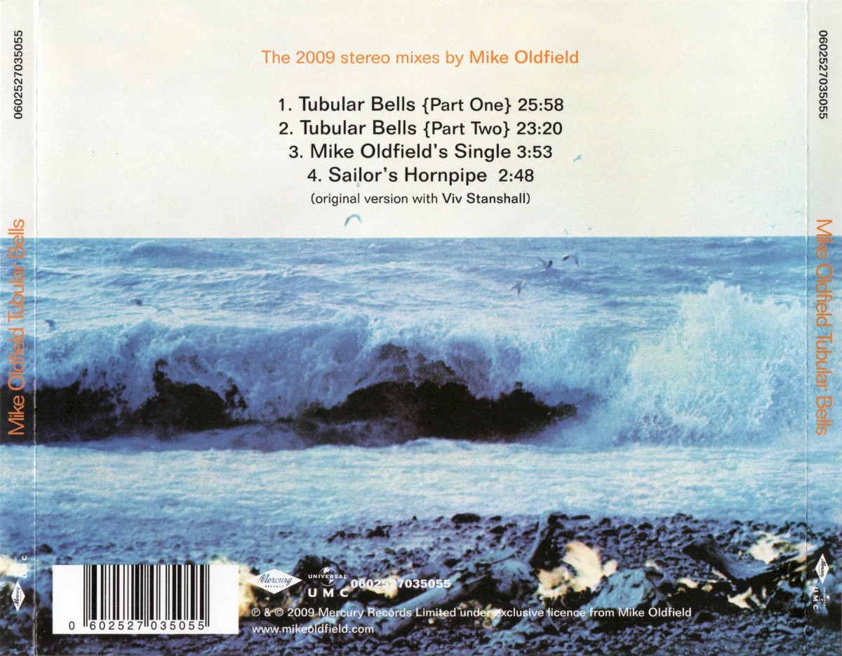 Mike Oldfield. Tubular Bells (CD) (Remastered) — изображение 2