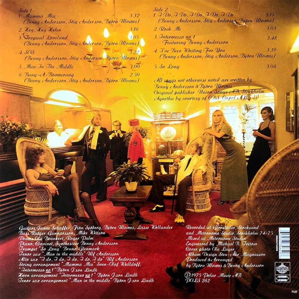 ABBA. ABBA (LP) 180g — изображение 2