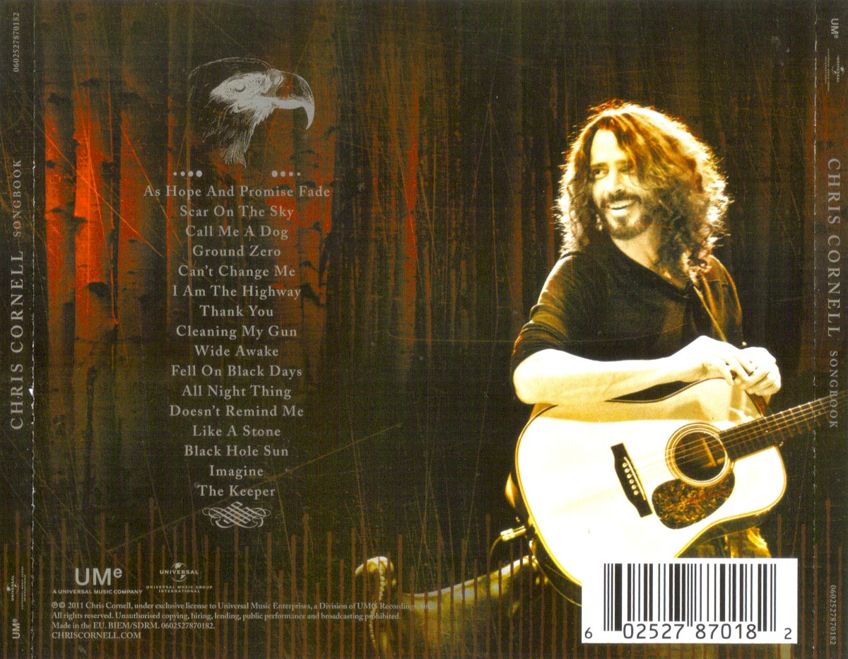 Chris Cornell. Songbook (CD) — изображение 2