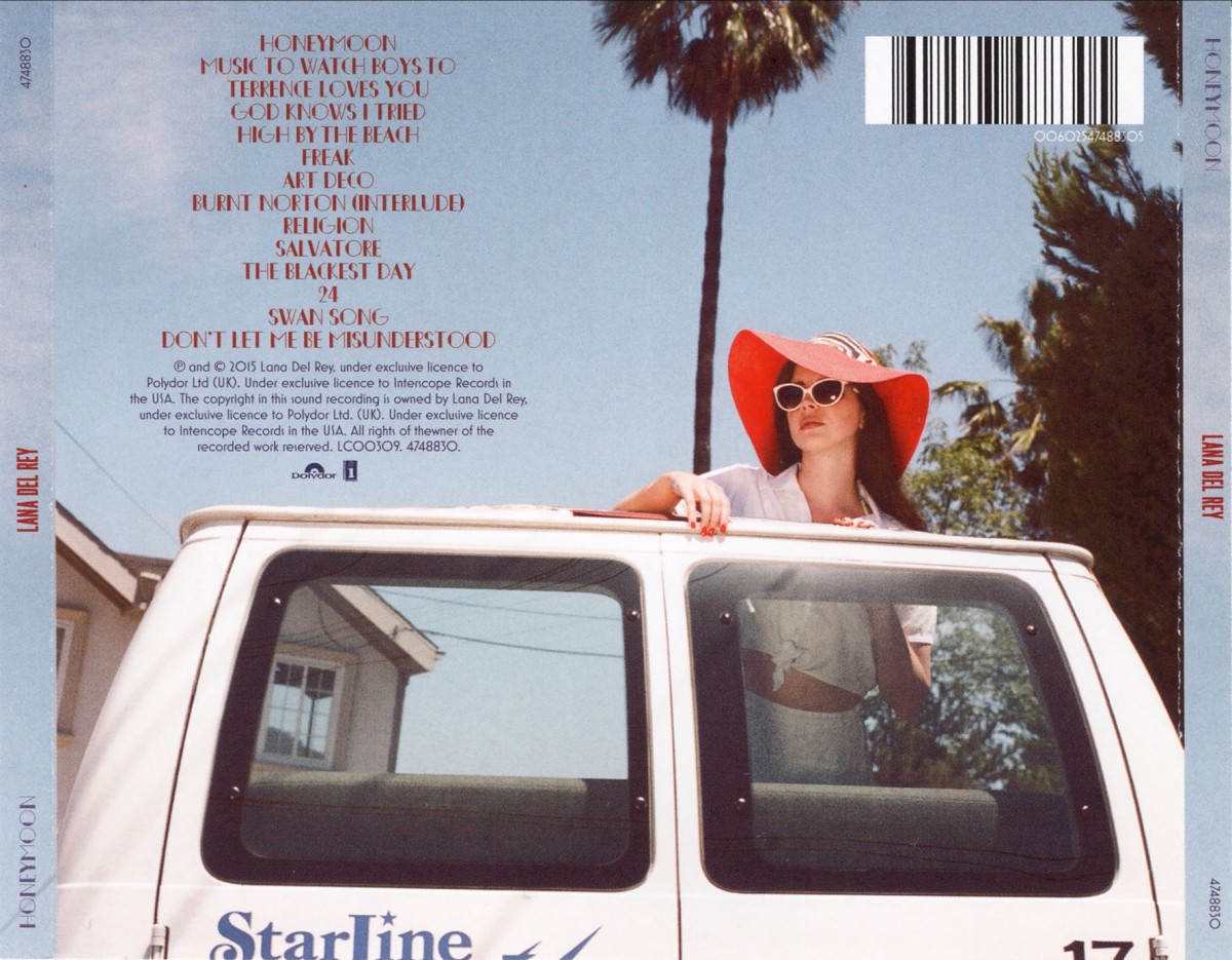 Lana Del Rey. Honeymoon (CD) — изображение 2