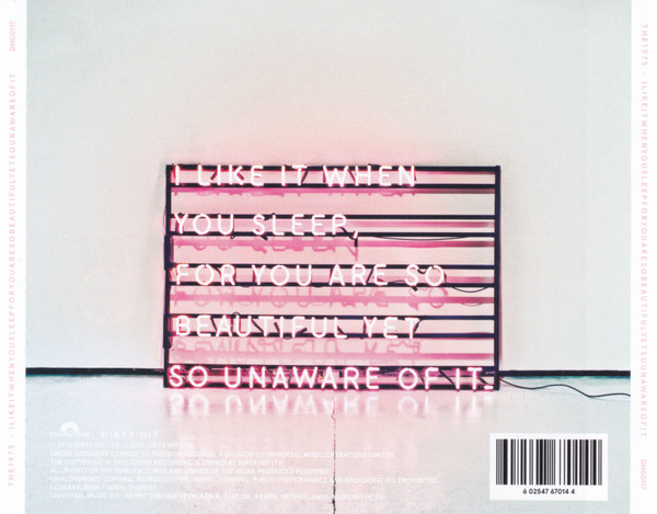 The 1975. I Like It When You Sleep, For You Are So Beautiful Yet So Unaware Of It (CD) — изображение 2