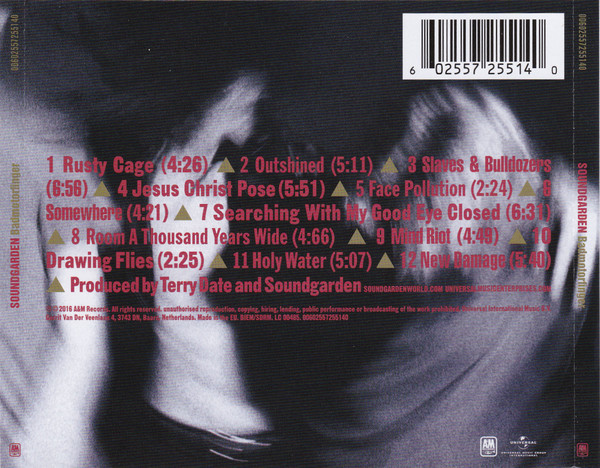 Soundgarden. Badmotorfinger (CD) (Remastered) — изображение 2