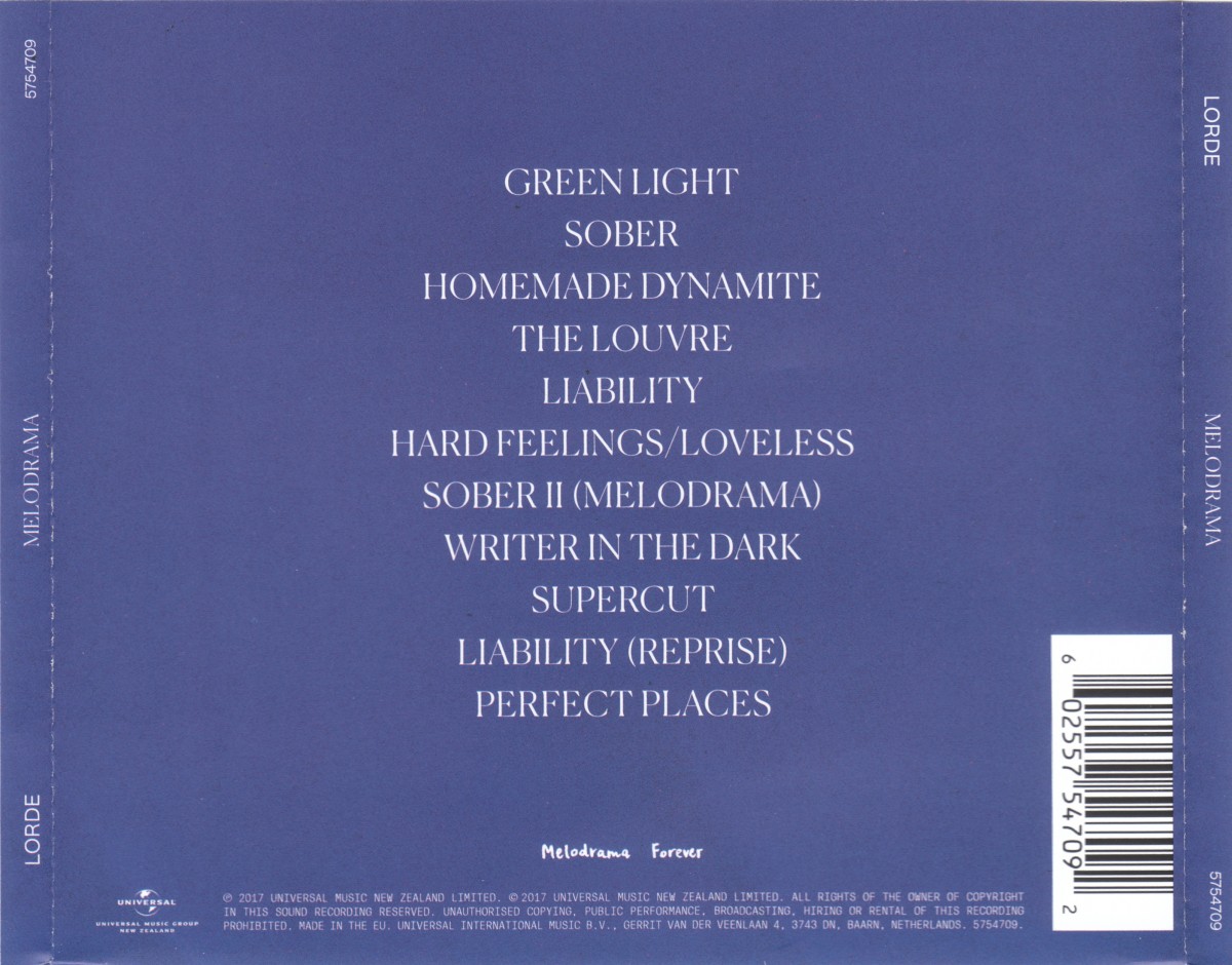Lorde. Melodrama (CD) — изображение 2