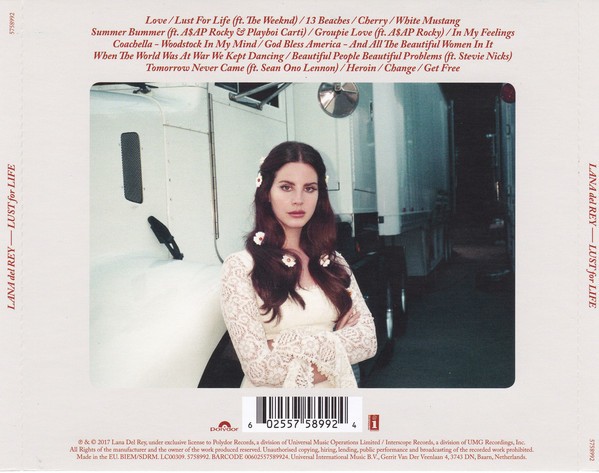 Lana Del Rey. Lust For Life (CD) — изображение 2