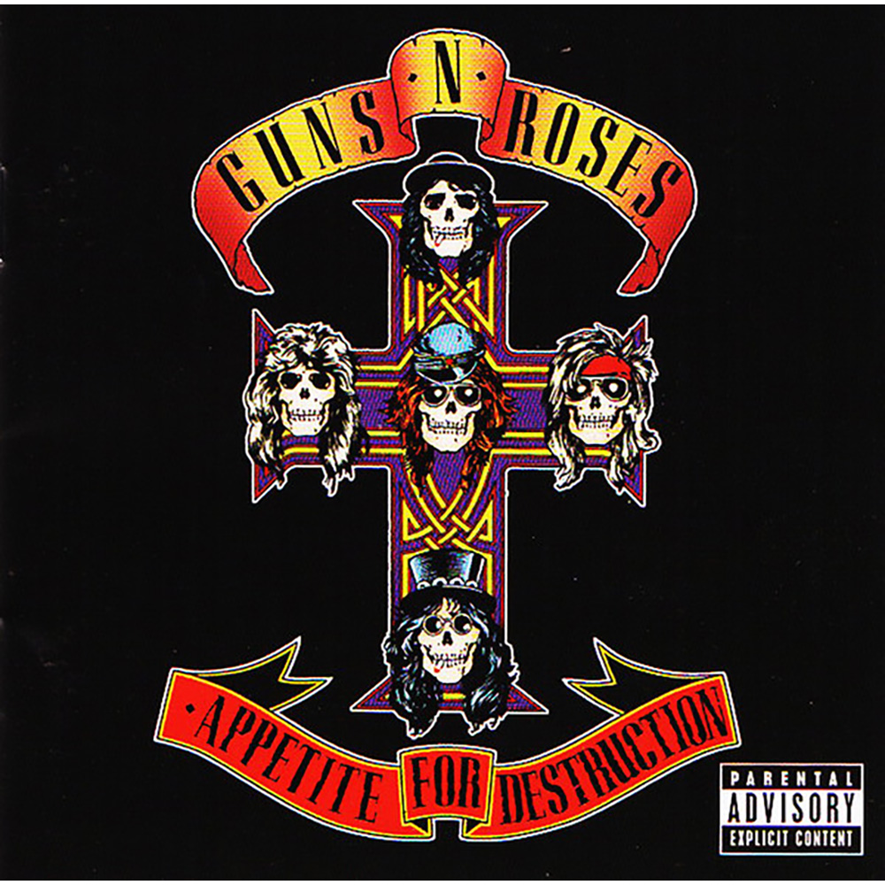 Guns N' Roses. Appetite For Destruction (CD) (Remastered)