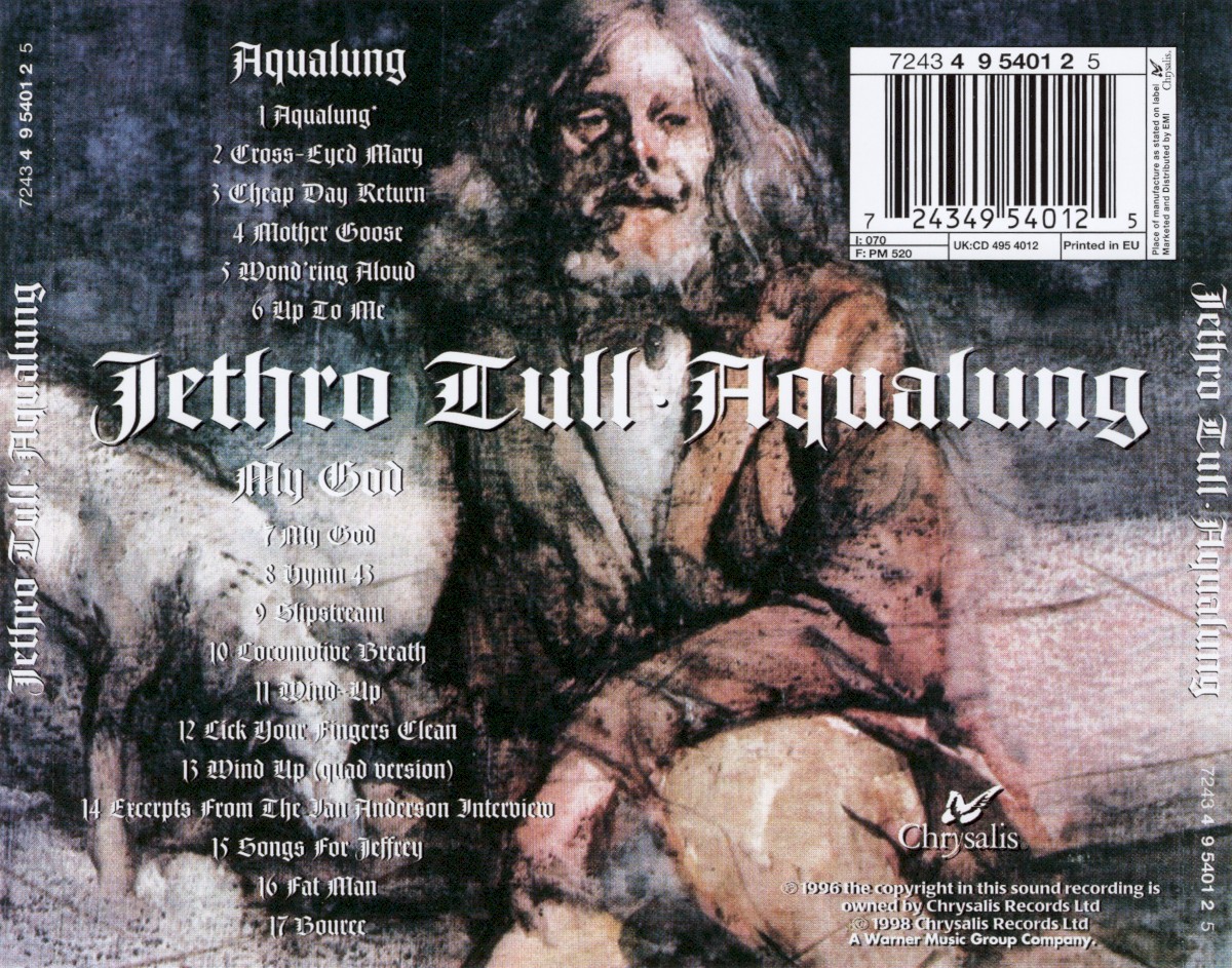 Jethro Tull. Aqualung (CD) (Remastered) — изображение 2