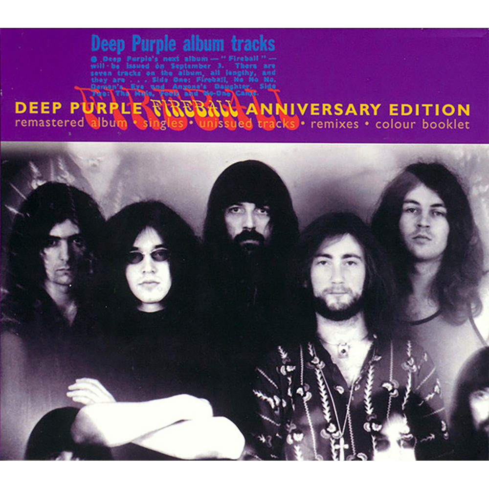 Deep Purple. Fireball (CD) 25th Anniversary Edition (Remastered)