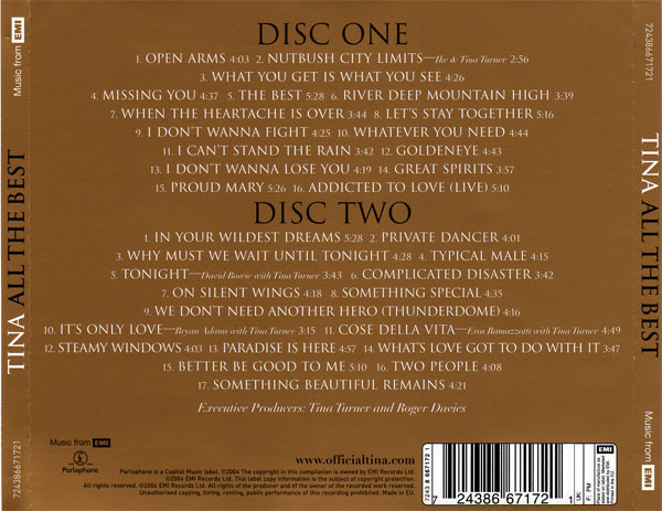 Tina Turner. All The Best (2CD) — изображение 2