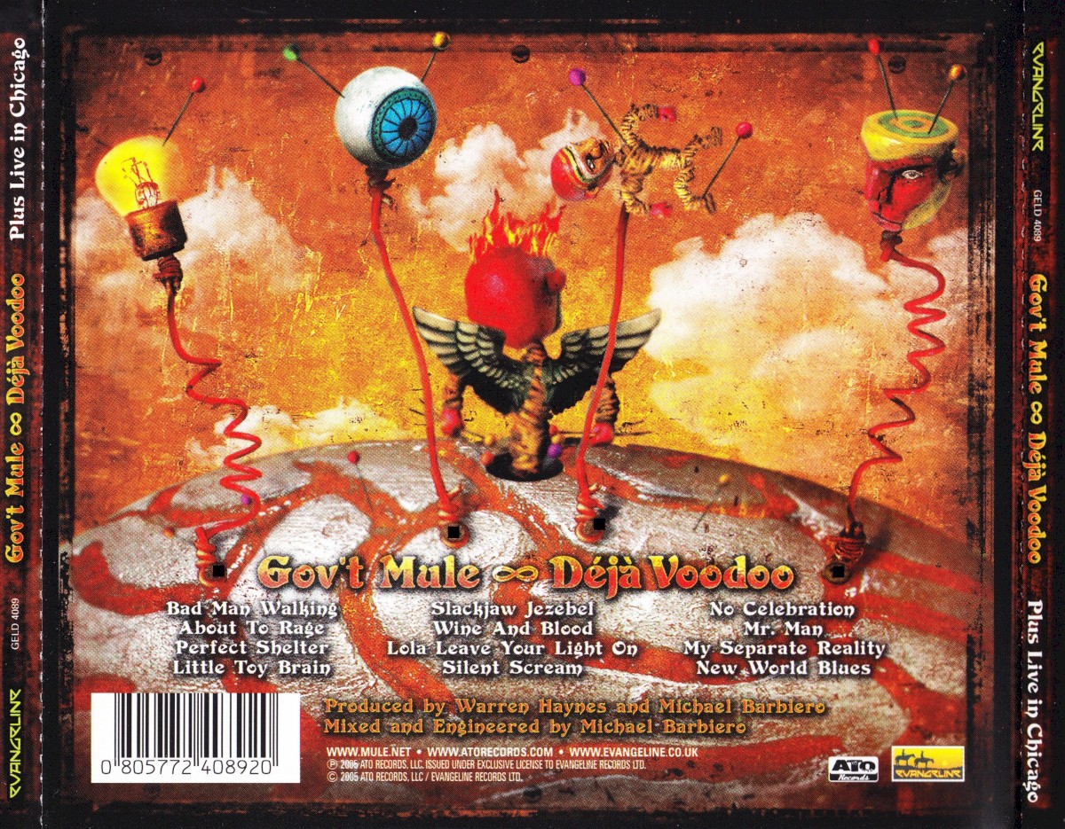 Gov't Mule. Déjà Voodoo (2CD) — изображение 2