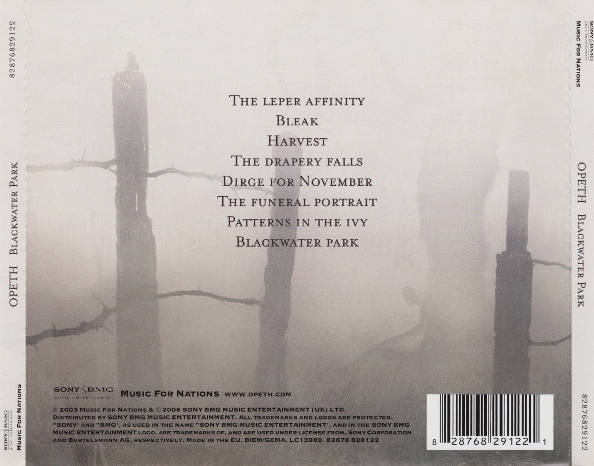 Opeth. Blackwater Park (CD) — изображение 2