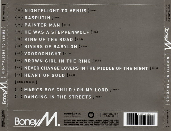 Boney M. Nightflight To Venus (CD) (Remastered) — изображение 2