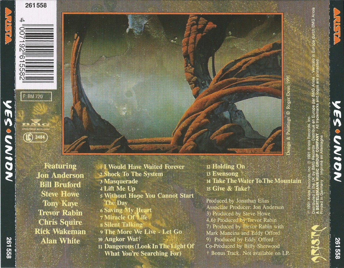 Yes. Union (CD) — изображение 2