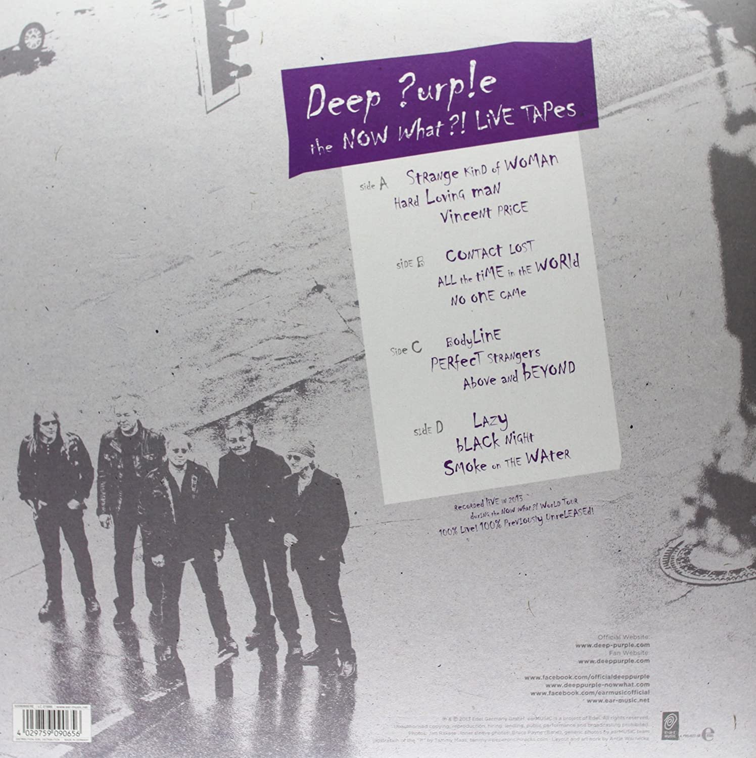 Deep Purple. The Now What?! Live Tapes (2LP) 180g — изображение 2