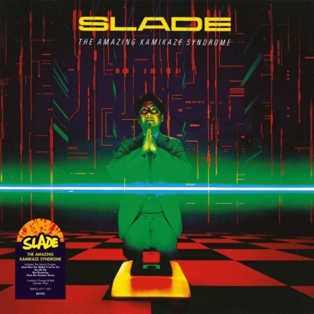 Slade. The Amazing Kamikaze Syndrome (LP) Orange And Red Splatter