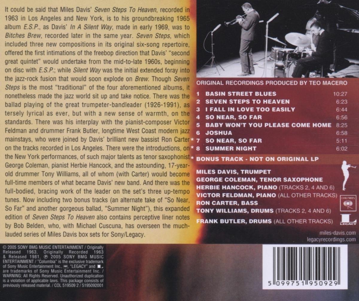 Miles Davis. Seven Steps To Heaven (CD) (Remastered) — изображение 2
