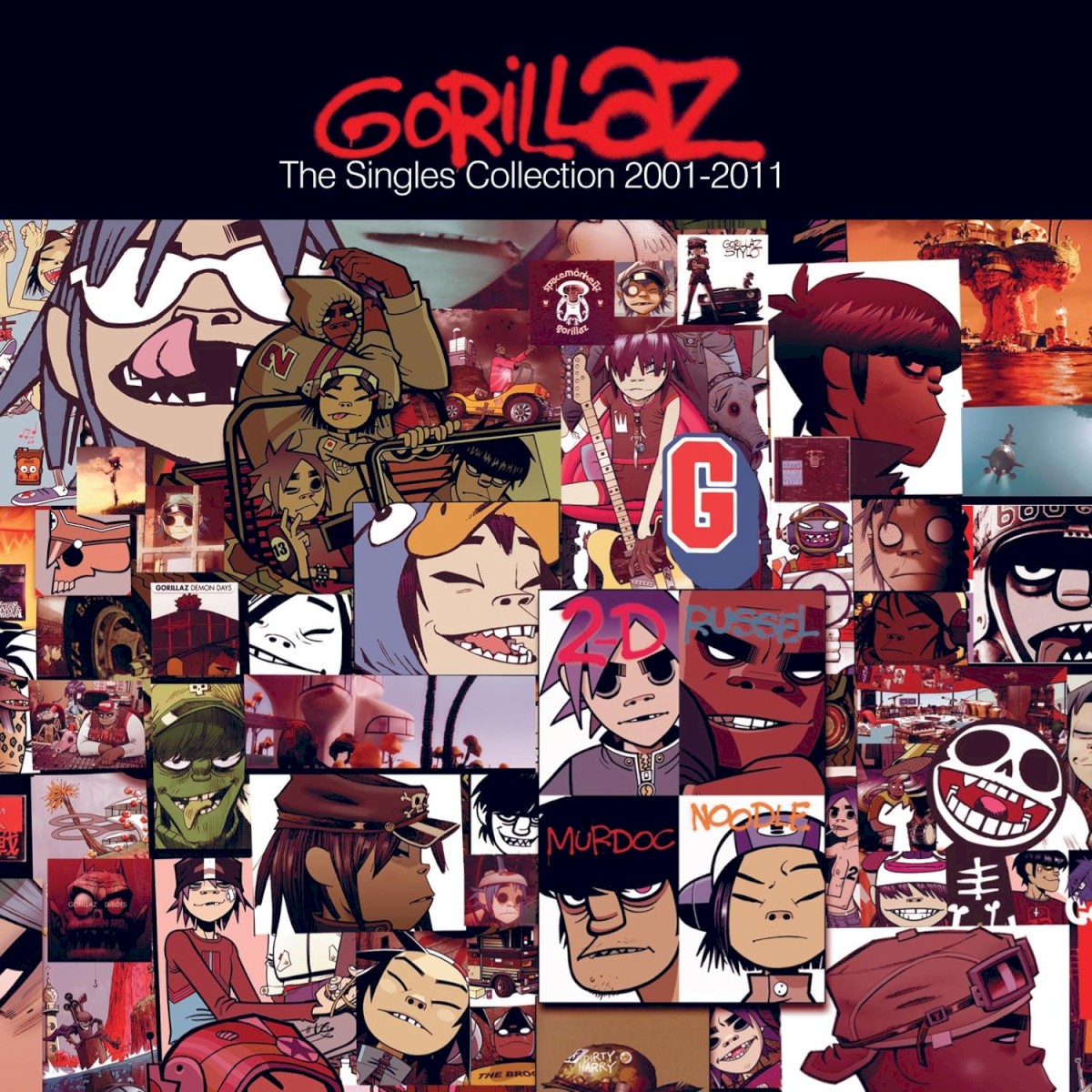 Gorillaz. The Singles Collection 2001-2011 (CD)
