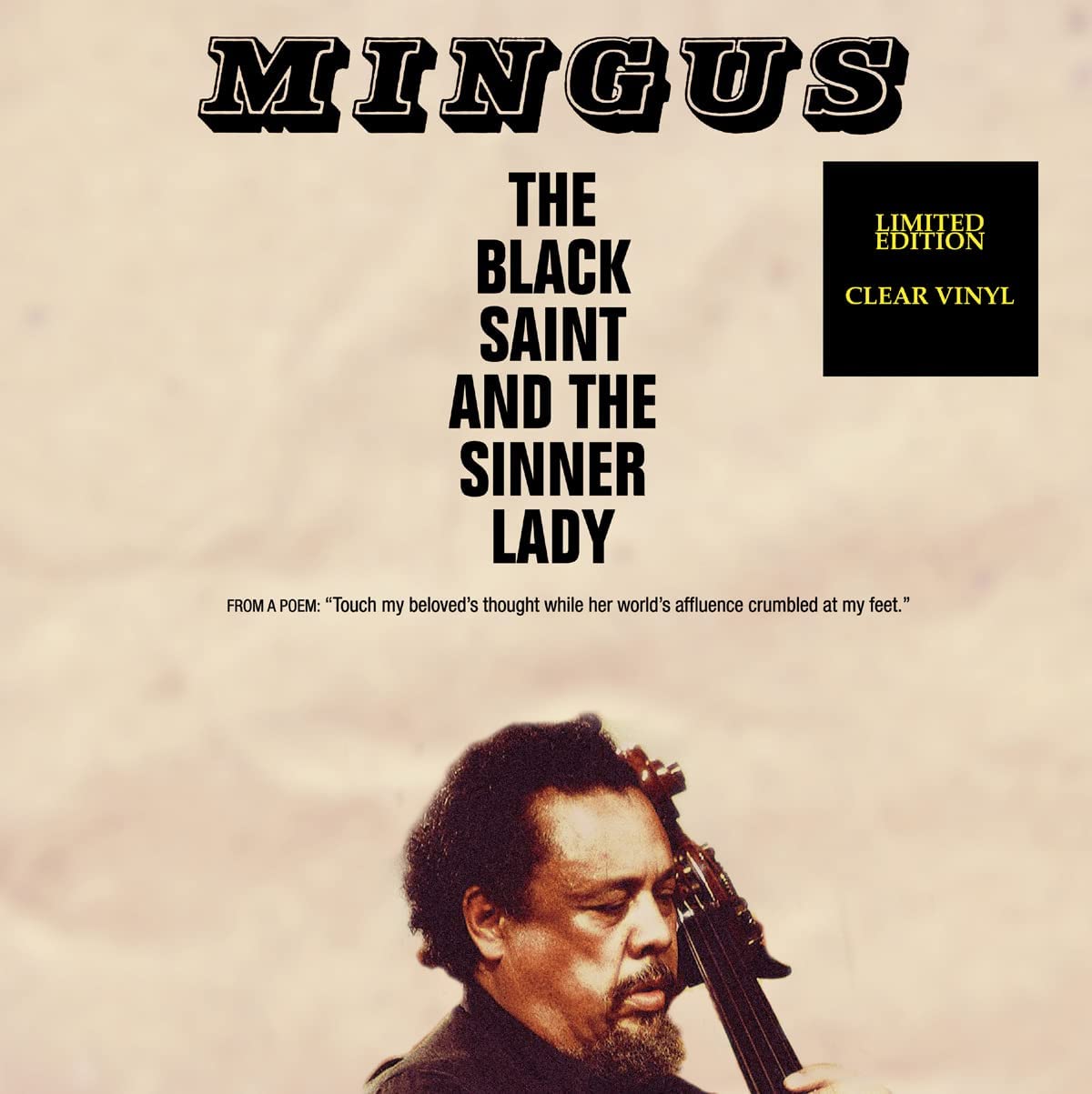 Charles Mingus. The Black Saint And The Sinner Lady (LP) Clear Vinyl